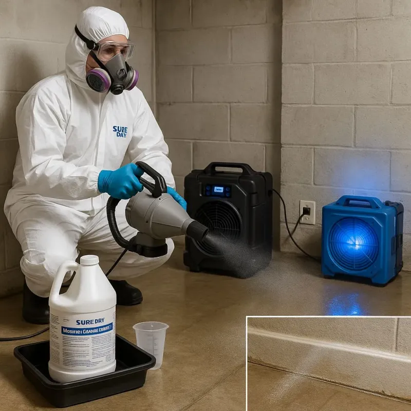 Sanitization and Odor Removal process in Crest Hill, IL