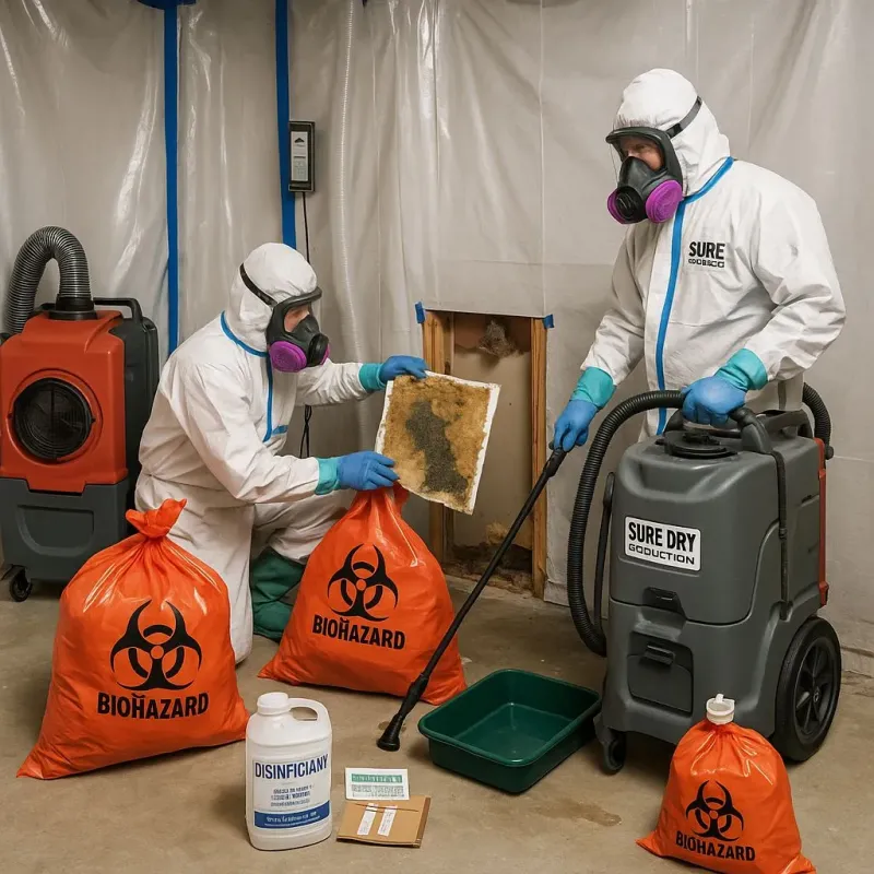 Contaminated Water Handling Protocols process in Crest Hill, IL