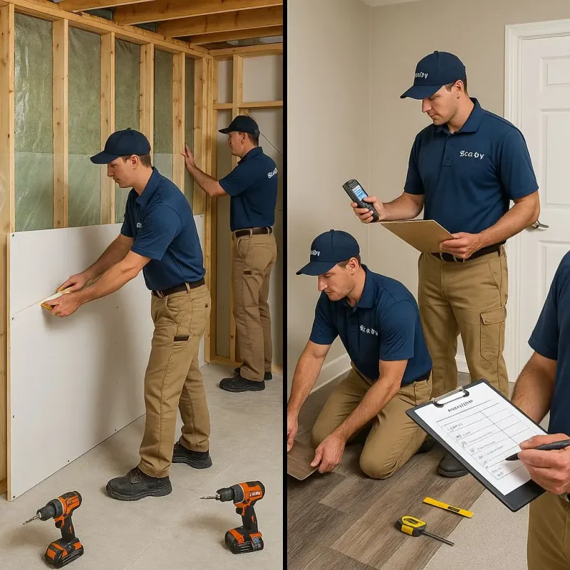 Repairs and Reconstruction process in Crest Hill, IL