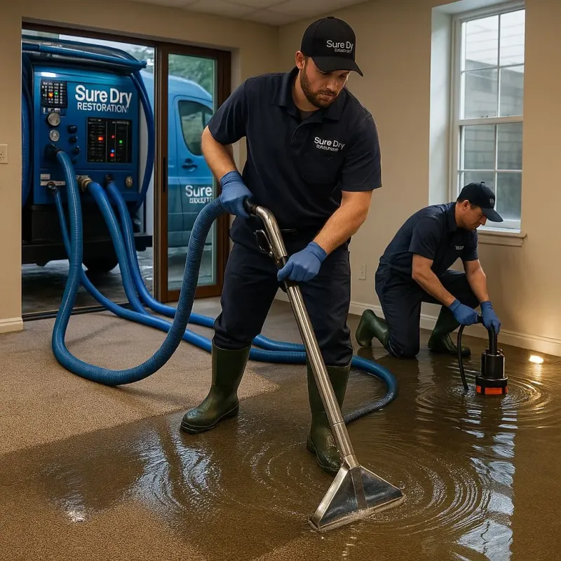 Water Extraction and Removal process in Crest Hill, IL